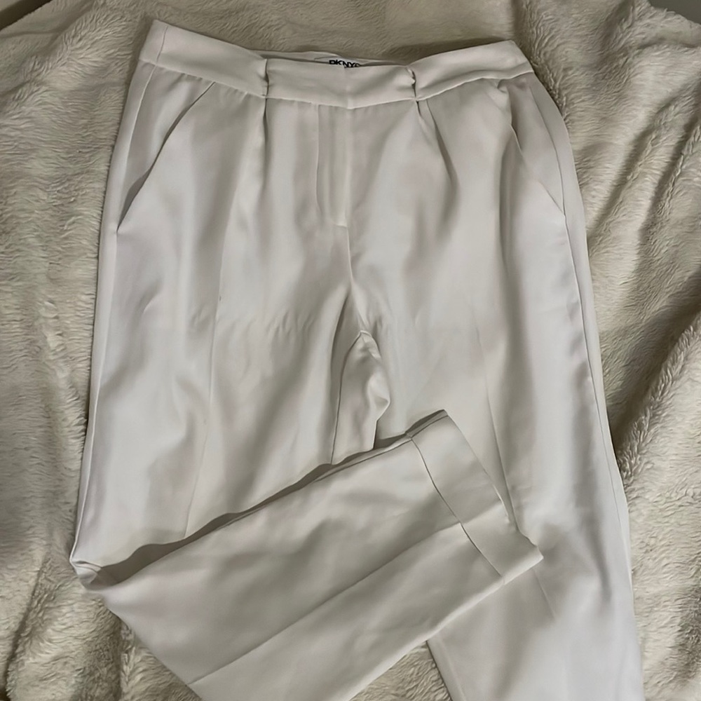 DKNYC White trouser pants
